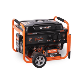 Generador Electrico Daewoo 5500W Potencia 6.5 Arranque Elect. Combustible Gd6500E