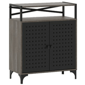 Vajillero Dielfe Linea Soho 695X87X35 Canyon Negro Vas070