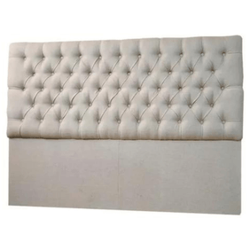 Respaldo El Madero Capitone Tela Talampaya Tiza 150Cm Mrm01258