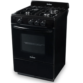 Cocina Florencia 3 Hornallas 56Cm Negra M/G 5507F