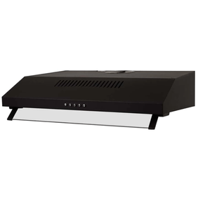 Purificador Ecoclima Boreas 600 60Cm 270W 3Velocidades Con Visera -Negro I15177N
