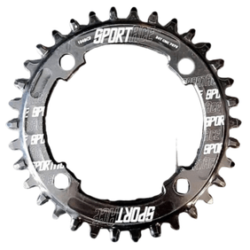 Monoplato 104bcd 40t PShimano Simet Cnc 7075 Negro Sportace