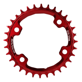 Plato WKNS P Monoplato 30d Bcd 96 Asimetrico Rojo