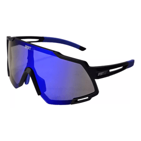 Gafa Ciclismo Sa-858 Sportace Negro/Azul/Azul C/Estuche 3 Cristales