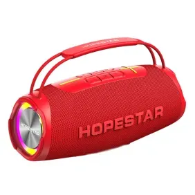 Parlante Hopestar portatil H53 35w BT tws RGB rojo