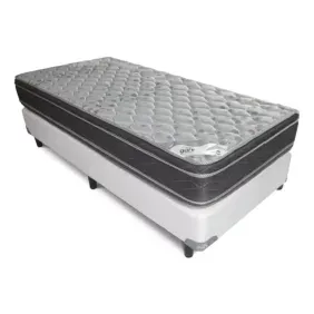 Combo Gani Colchon Flex 190X100X25 Sommier Unico 190X100X25
