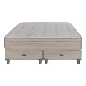 Combo Springwall Colchon Espuma 160X200 2 Sommier 080X200 - Linea 24