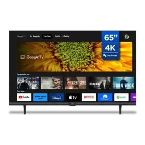 Smart tv bgh 65 pulg google uhd b6524us6g