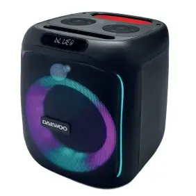 Parlante daewoo party speaker con microfono di-621