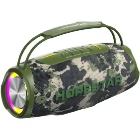 Parlante portátil hopestar H53 35W bluetooth IPX6 camuflado