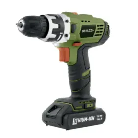 Taladro Atornillador Inalambrico Philco 14.4V Con Bateria Maletin Y Accesorios Ti1401P