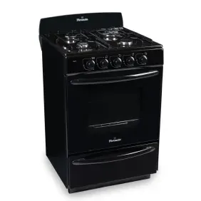 Cocina Florencia 5517F Enl P/H Doble Vid Temp Negra 56 Cm. M/G