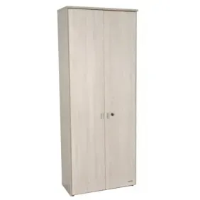 Biblioteca Platinum 2 Puertas Altas 4 Estantes Gris Andino 52909