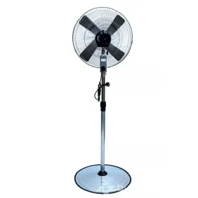 Ventilador Buenayre De Pie 20 100W Aspas Metal. Barral Reg. Hasta 1.7M Gris 1003