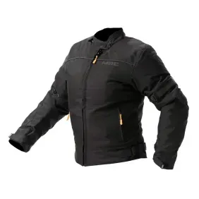 Campera Mac cordura cardinal negra mujer