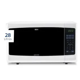 Microondas BGH quick cheff 900w 28lt blanco b228db9