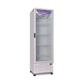 Exhibidora Inelro vertical 470lts 500w blanca mt470sc