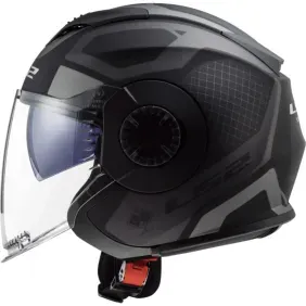 Casco Ls2 570 verso marker matt black titan ls2305702307