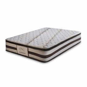 Colchon 2 plazas y media Gani shankar resortes 160x200x37 tela jackard