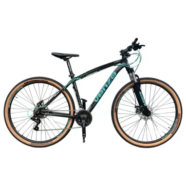 Bicicleta Venzo Loki R29 Negro Teal Gris