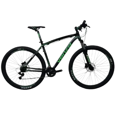 Bicicleta Venzo Loki R29 Negro Verde