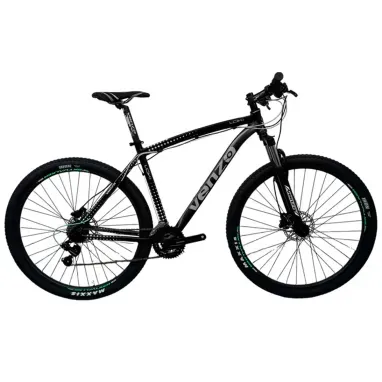 Bicicleta Venzo Loki R29 Negro Gris Negro