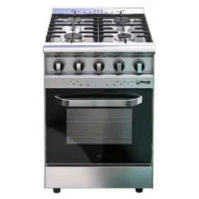 Cocina Morelli 550 gas natural acero inox 16045