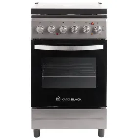 Cocina Kanji electrica kanjiblack 50x50 gris kjhekg001v