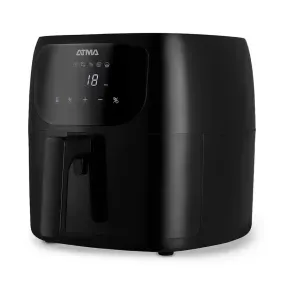Freidora Atma sin aceite 6.5lts 1300w digital negra fr60arbp