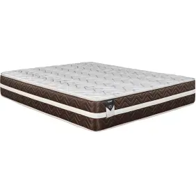 Colchon superking Springwall oneplus de espuma 130kg jackard 200x200x30
