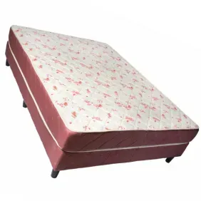 Combo 2 plazas Maxiking frida colchon y sommier 190x140x20