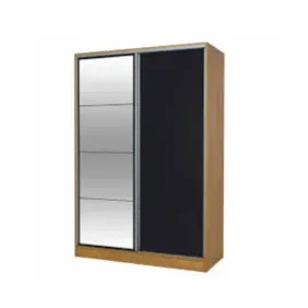 Placard Ricchezze Murano 2P 1 40 Mts 205X138X58 Corr Hickory Negro Tx CEspejo 35232696