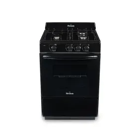 Cocina Florencia 56cm multigas 3 horn negra 5507f