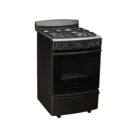 Cocina Orbis 55cm multigas horno enlozado gris grafito 958gp4m