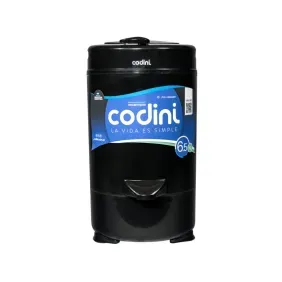 Secarropas Codini centrifugo 6.5kg 2800rpm negro 2875