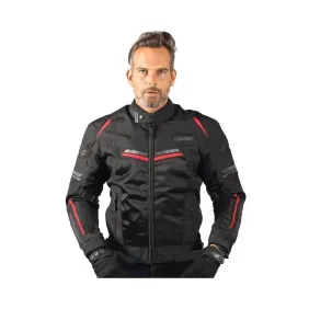 Campera Fourstroke Cordura Barrow Vent NegraRojo