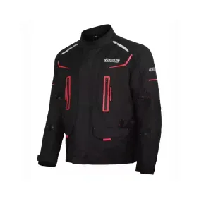 Campera Parka gp 23 cp 30 tilcara cordura cint desmontable y protecciones negroj