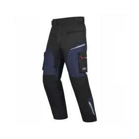 Pantalon GP23 PK2318 Cordura Ccintura Desmontable y Protecciones Negro Azul