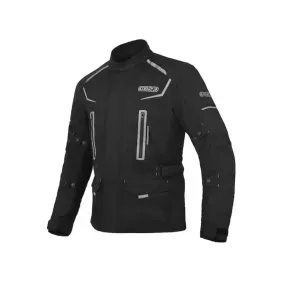 Campera Parka Gp 23 Pk2317 Cordura CInt Desmontable Y Protecciones Negro Y Azul
