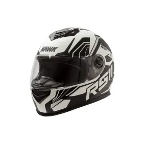 Casco Hawk Rs5 Vector Negro Blanco