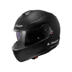 Casco Ls2 ff908 strobe 2 solid mate negro rebatible