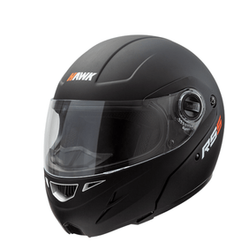 Casco Hawk Rs5 Abs Rebatible Negro Mate