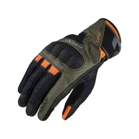 Guantes Ls2 air raptor hombre verde azul