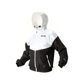 Campera Nto Wind negro blanco