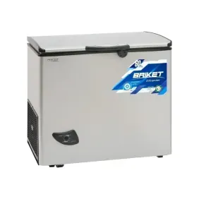 Freezer Briket horizontal 224lts dual eficA plata fr2520
