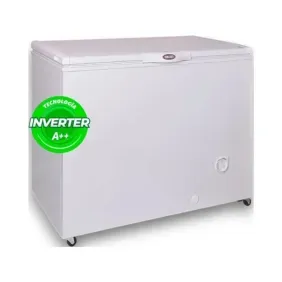 Freezer Inelro horizontal 280lts 250w inverter blanco fih350a