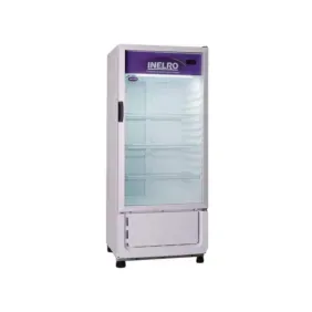 Exhibidora Inelro vertical 311lts 295w blanca mt12