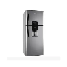 Heladera Drean vertical 373lts no frost cdispenser gas r600 plata hdr380n12m
