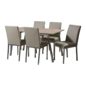 Jgo De Mesa Donnet Mesa Jade 140 6 Sillas Jade Tela Armani Enebro