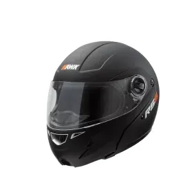 Casco Hawk Rs5 Abs Rebatible Negro Mate